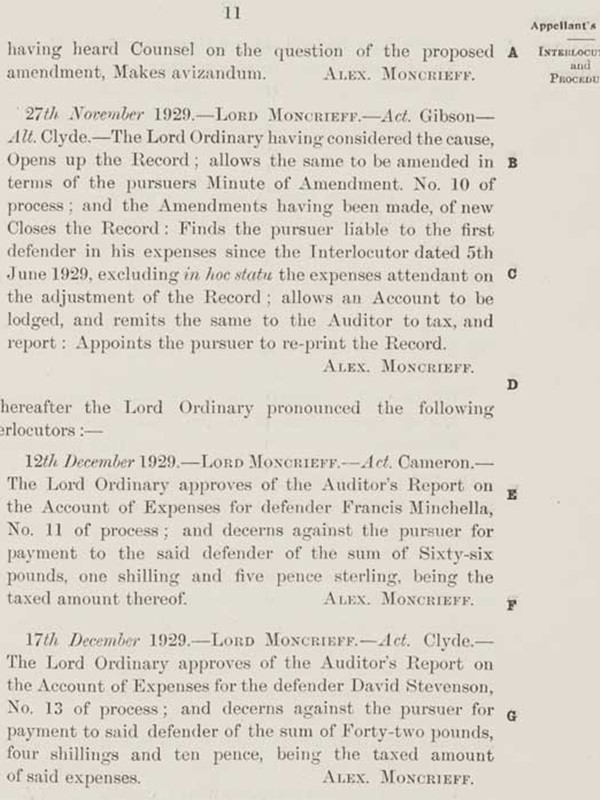 Appellant's Case Page 11